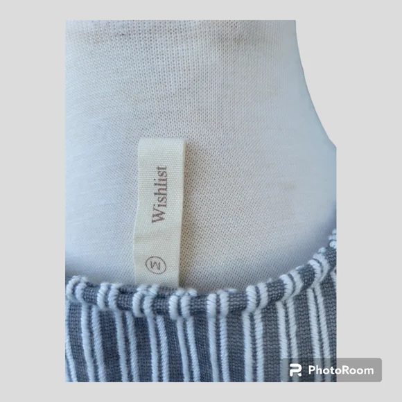 Nwt Wishlist Womens striped mini  Boutique Dress - Picture 5 of 5